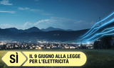 "Sì" alla legge sull’elettricità